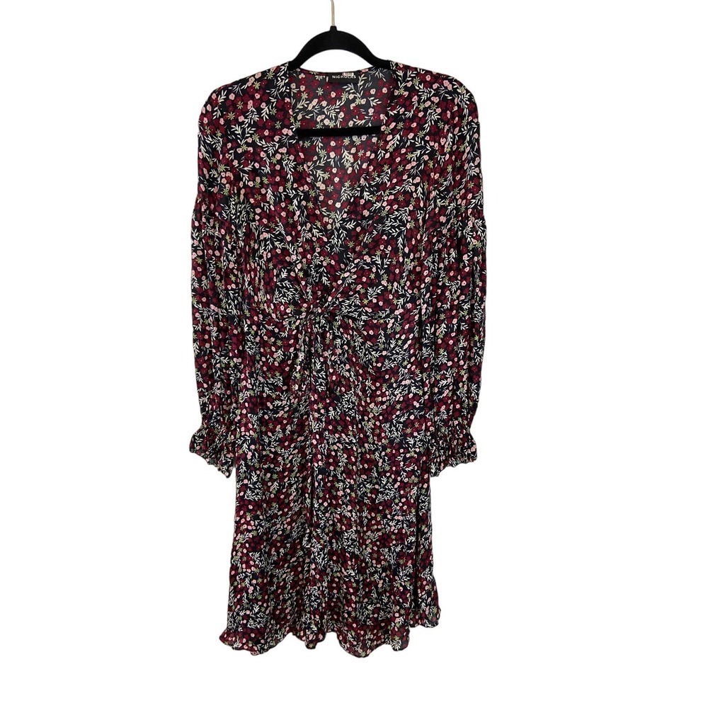 Nicholas silk midi floral dress size 2